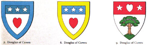 Douglas of Cavers arms