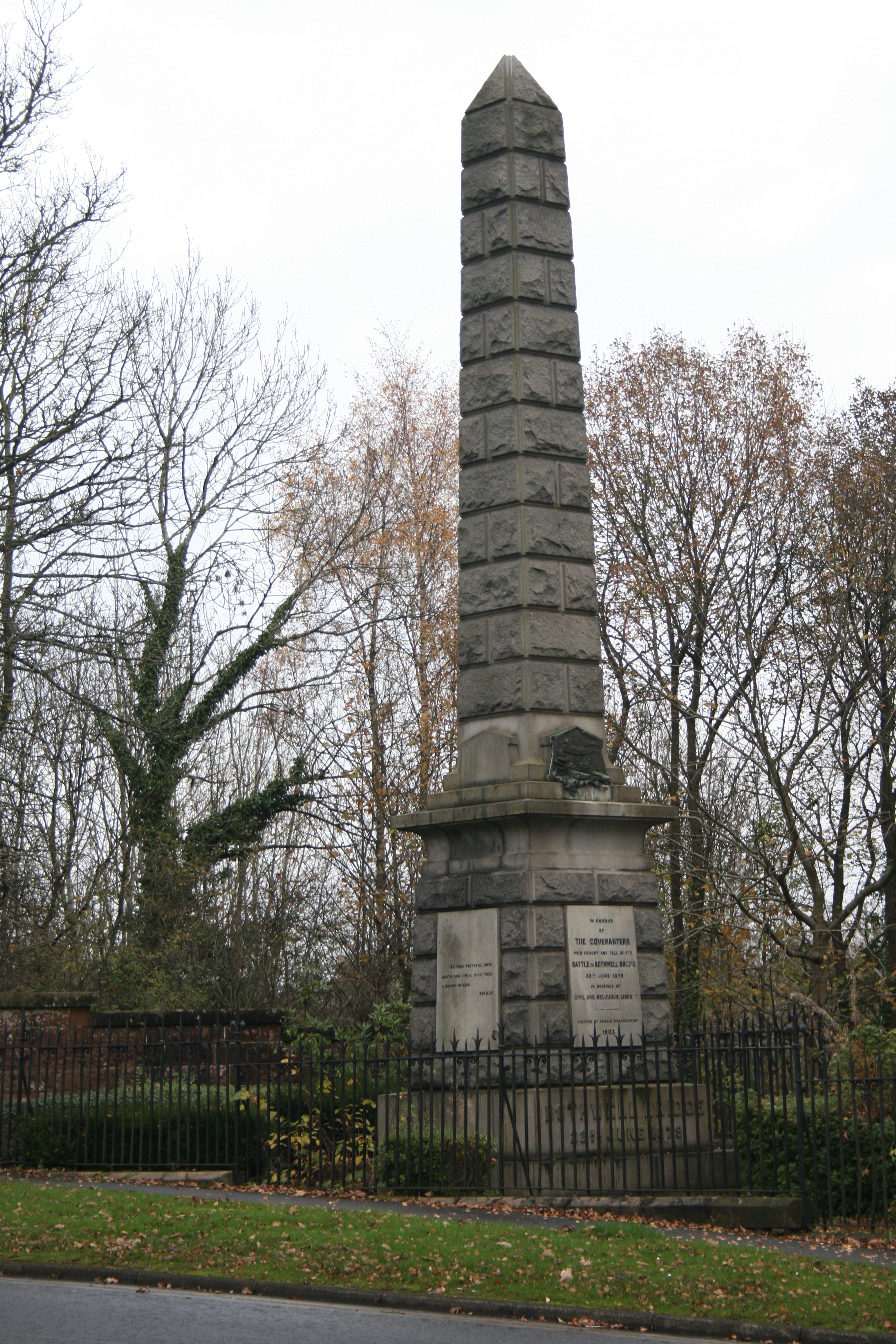Covenanters' Memorial, Bothwell Brig