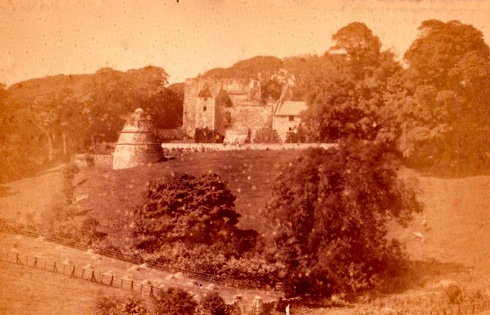 Aberdour castle, 1867