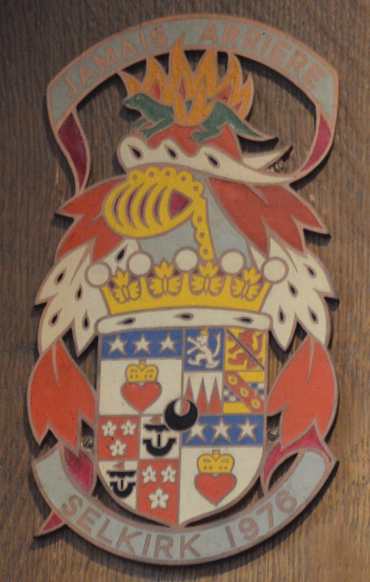 Armorial of 10th Earl of Selkirk, in the Thistle Chapel