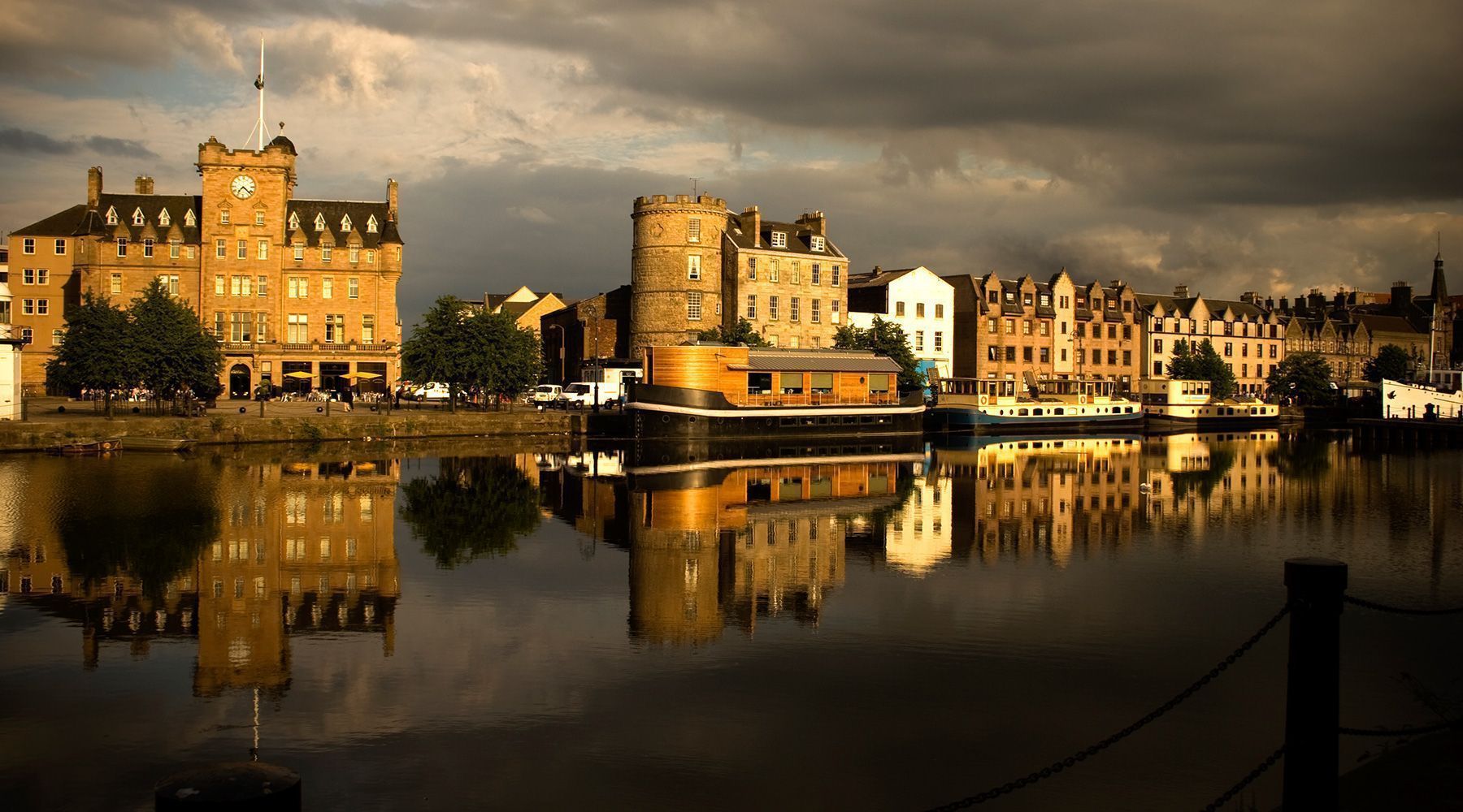 Leith harbour